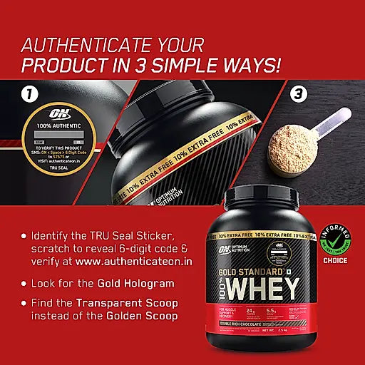 ON Whey Protein (Gold Standard 100% Whey Protein Powder) - Protein world