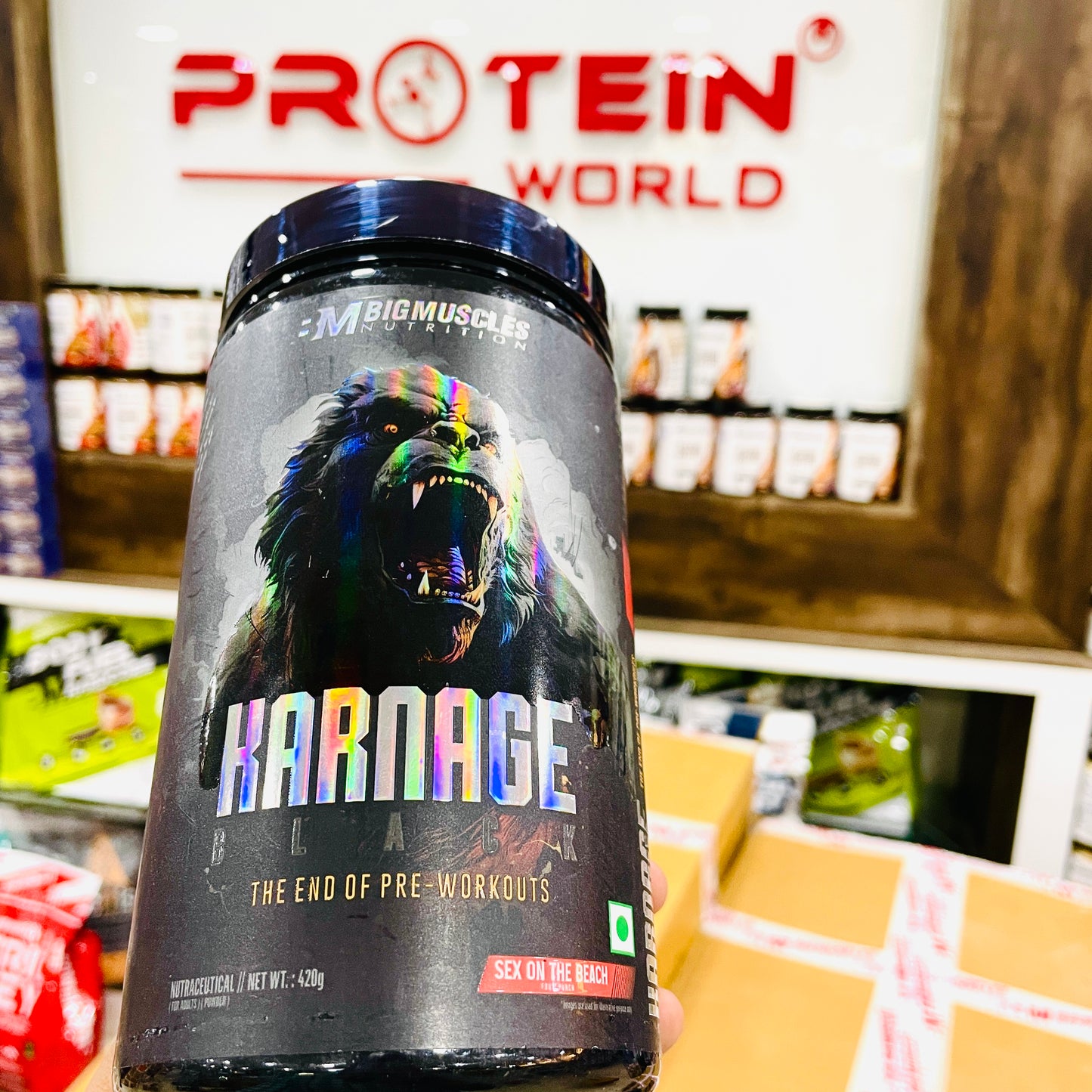 Bigmuscles Nutrition Karnage Black - Protein world