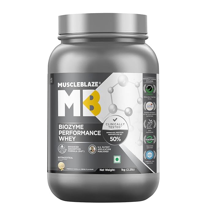 MuscleBlaze Biozyme Performance Whey - Protein world