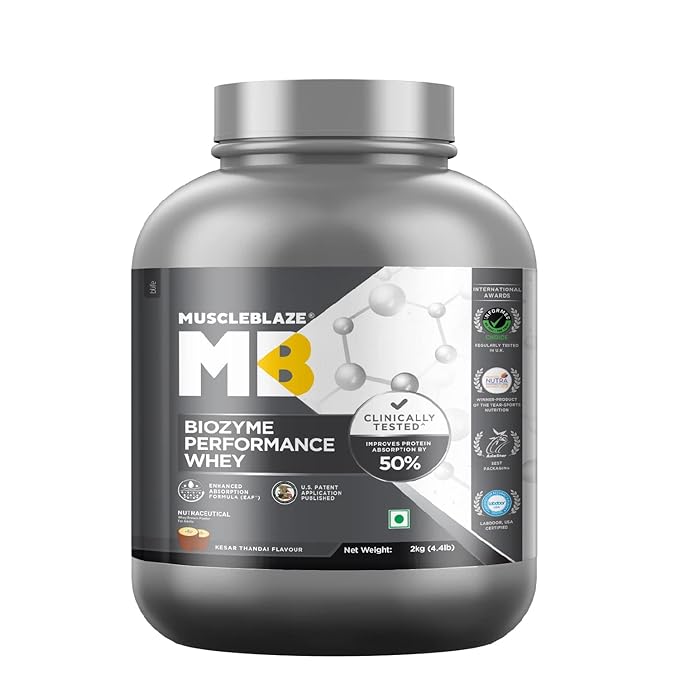 MuscleBlaze Biozyme Performance Whey - Protein world
