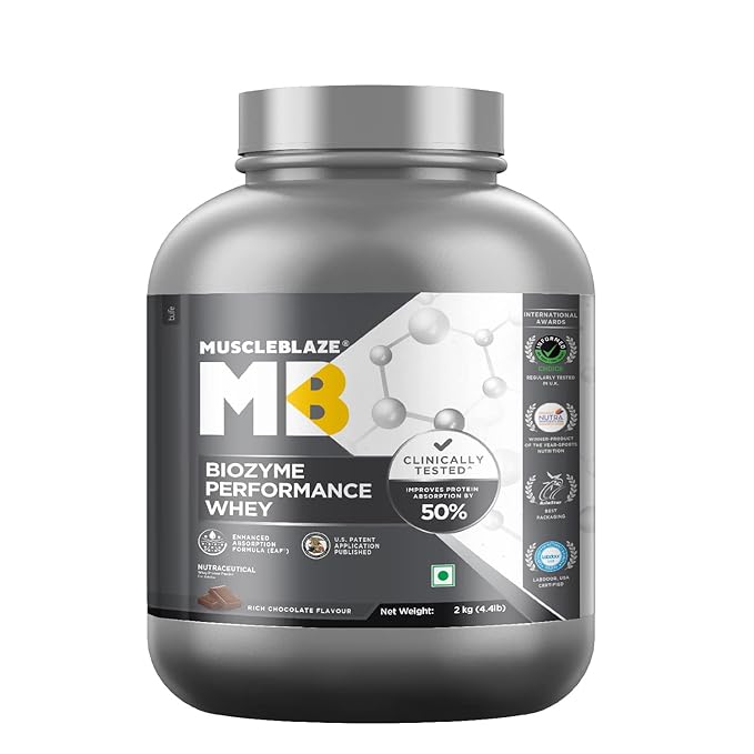 MuscleBlaze Biozyme Performance Whey - Protein world