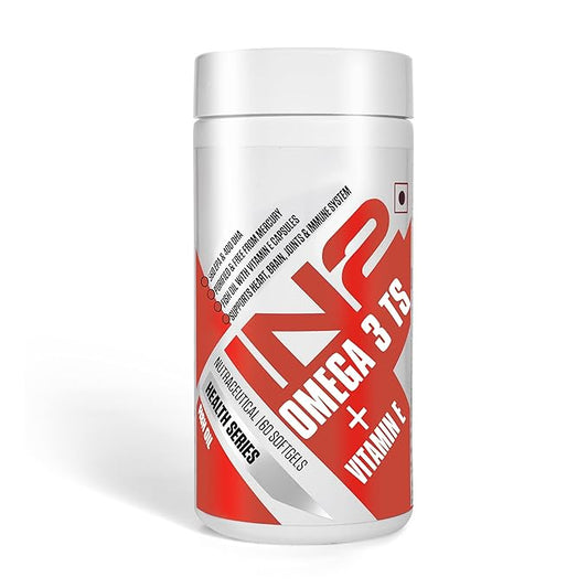 IN2 Omega 3 & Vitamin E (Fish oil), 60 Softgels - Protein world