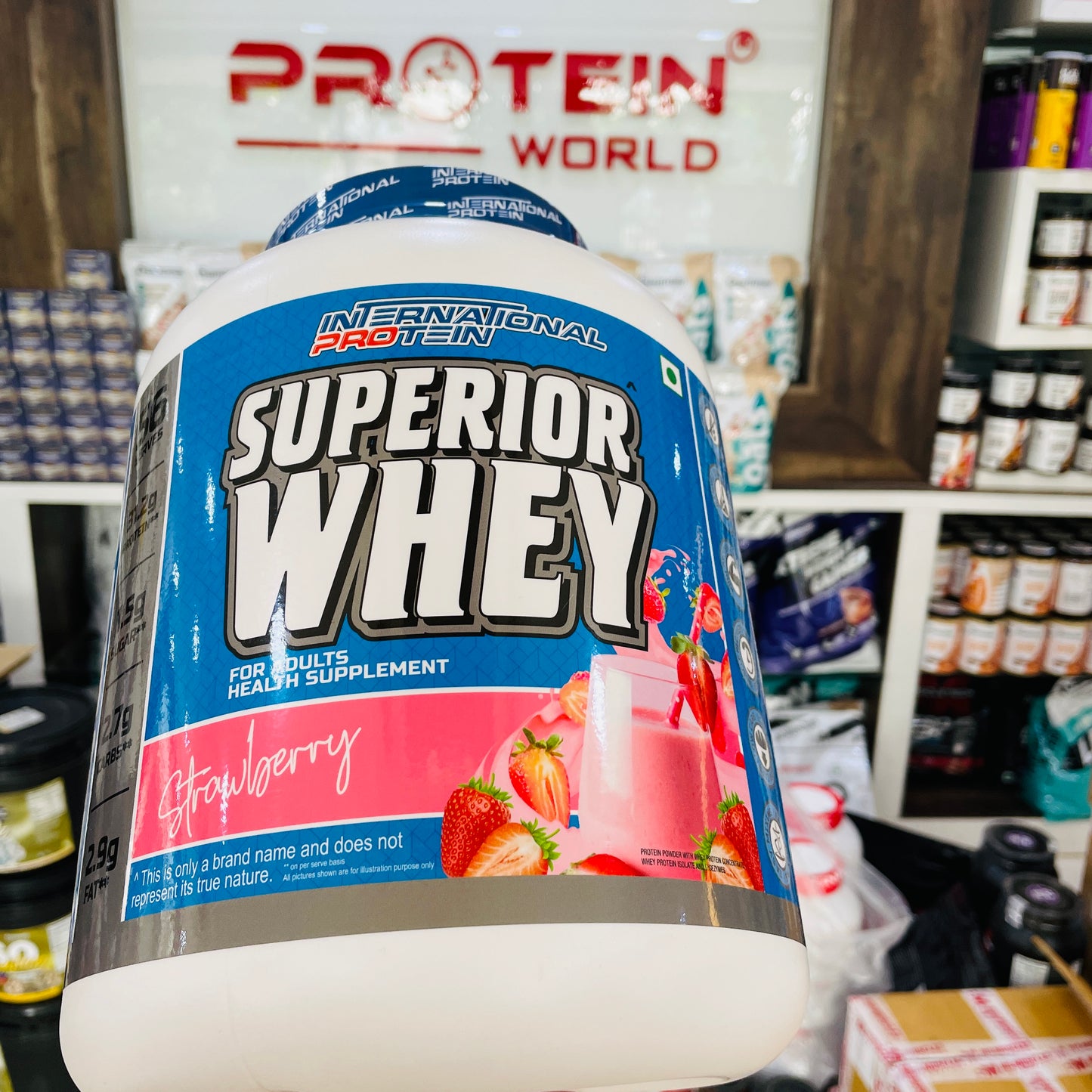 International Protein Superior Whey 2.27kg - Protein world