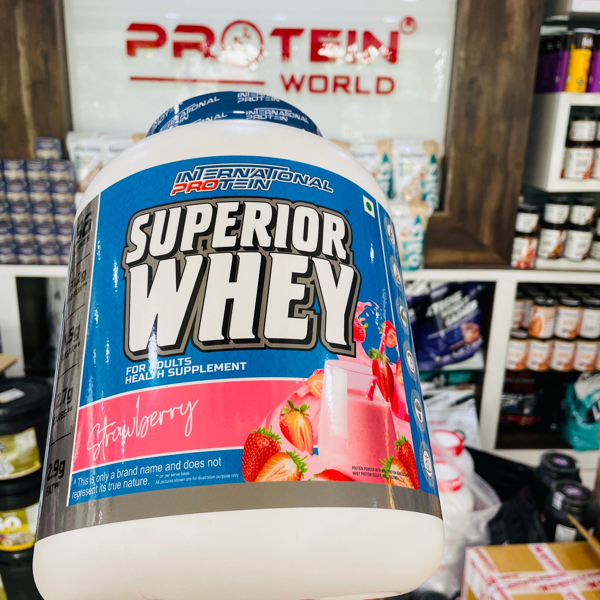 International Protein Superior Whey 2.27kg - Protein world