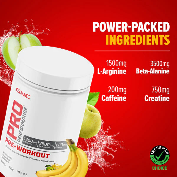 GNC Pro Performance Pre-Workout - Protein world