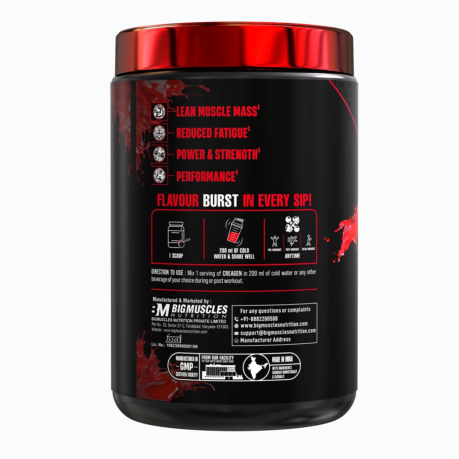 Big Muscles Nutrition Creagen - Protein world