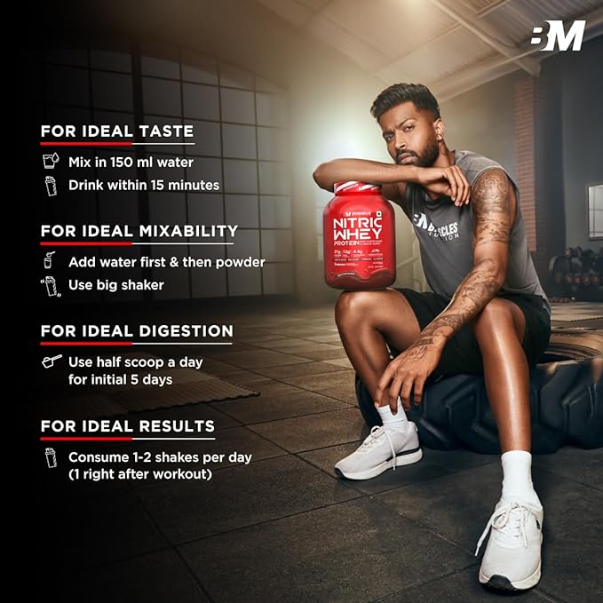 Bigmuscles Nutrition Nitric Whey protein - Protein world