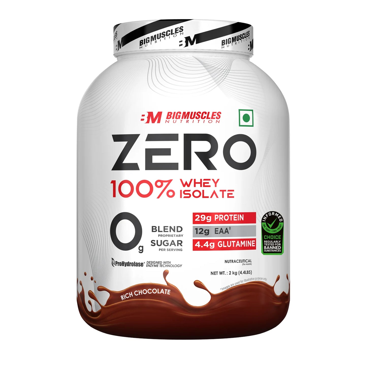 Big Muscles Nutrition Zero Whey Protein - Protein world