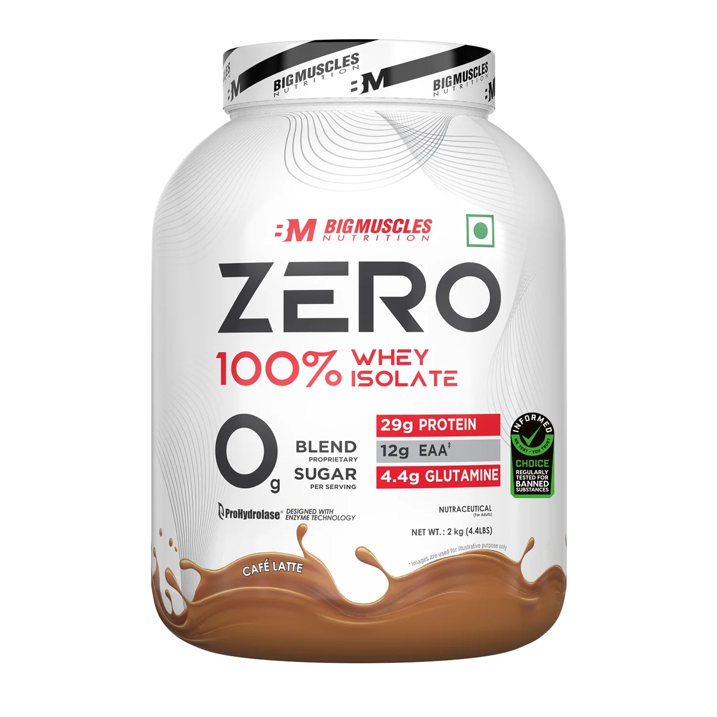 Big Muscles Nutrition Zero Whey Protein - Protein world