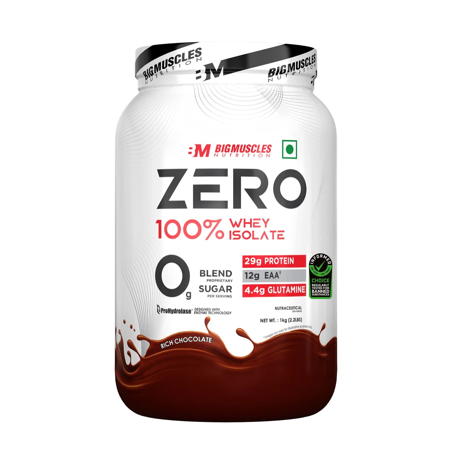 Big Muscles Nutrition Zero Whey Protein - Protein world