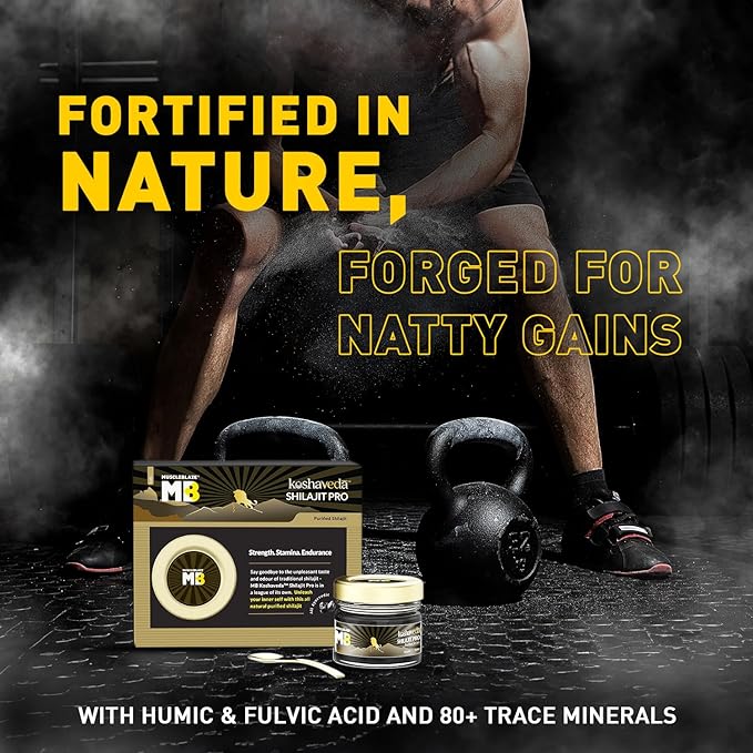 Koshaveda Shilajit Pro by MuscleBlaze - Protein world