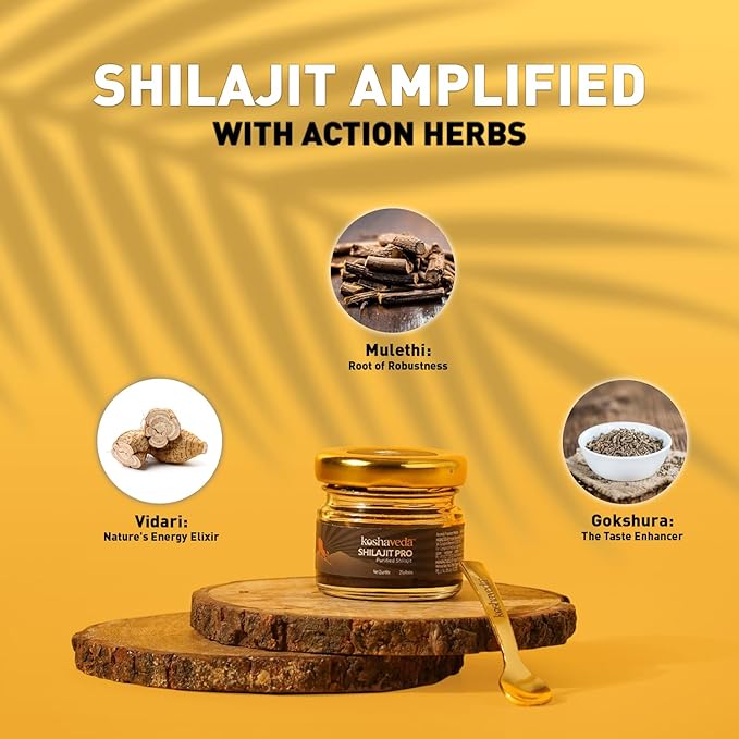 Koshaveda Shilajit Pro by MuscleBlaze - Protein world