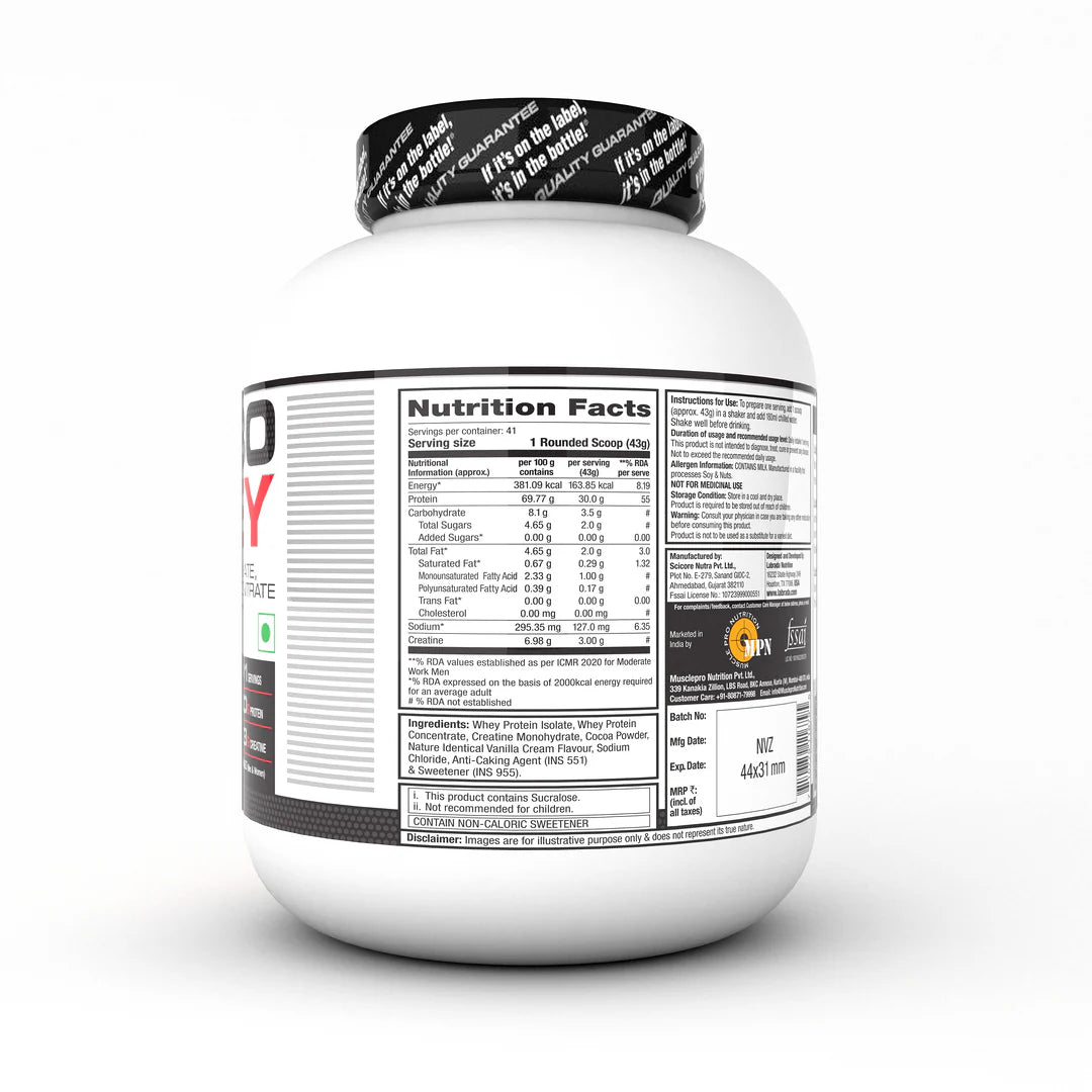 Labrada Turbo Whey 1.81 kg Chocolate - Protein world
