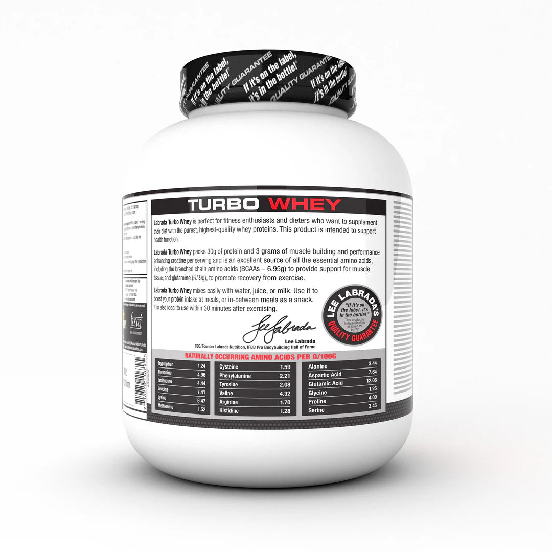 Labrada Turbo Whey 1.81 kg Chocolate - Protein world