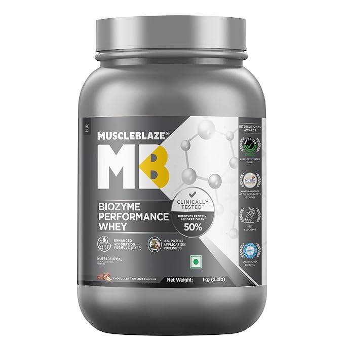 MuscleBlaze Biozyme Performance Whey - Protein world