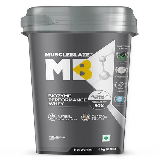 MuscleBlaze Biozyme Performance Whey - Protein world