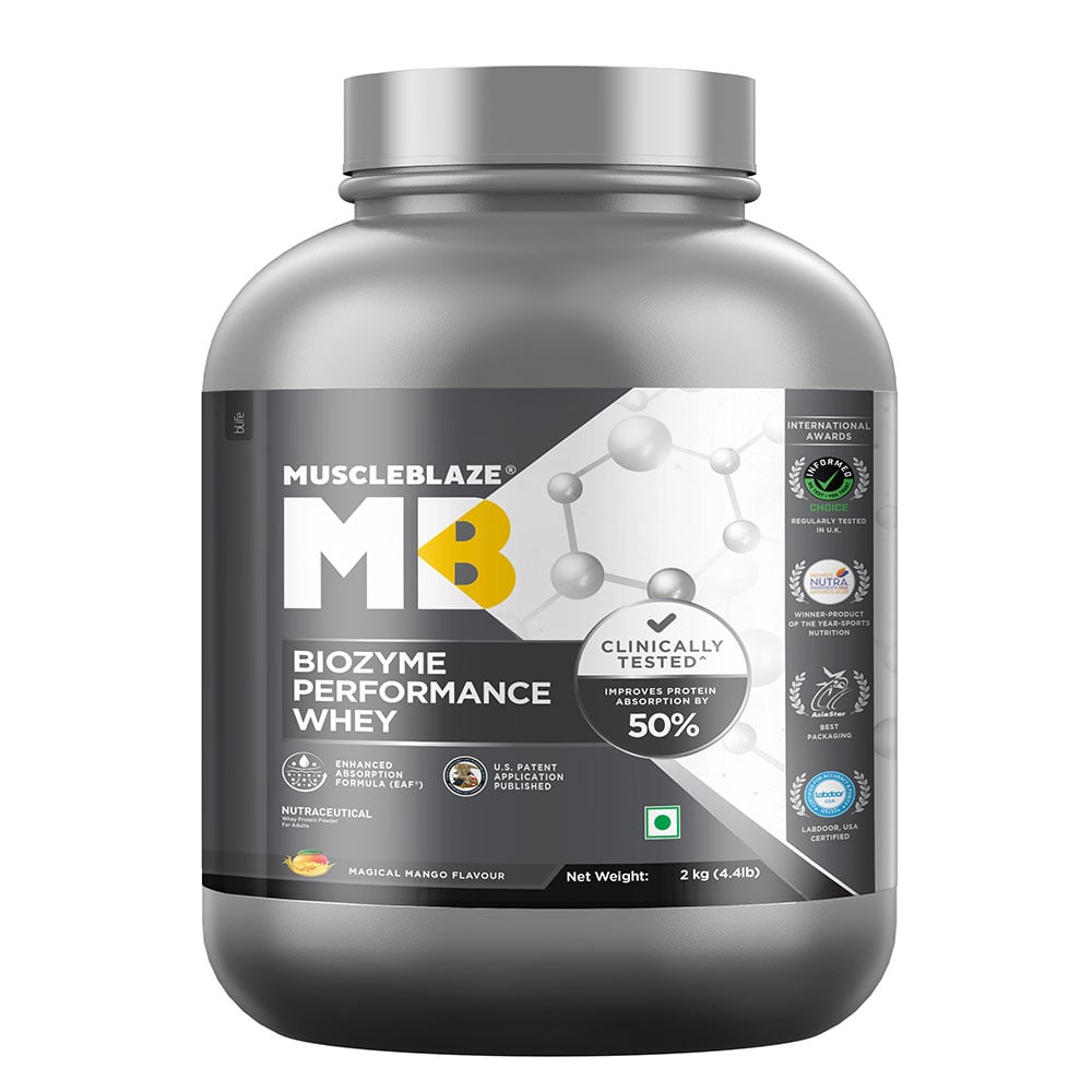 MuscleBlaze Biozyme Performance Whey - Protein world