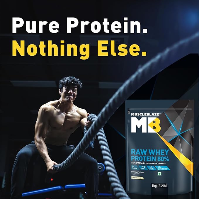 Muscleblaze Raw Whey 1kg - Protein world
