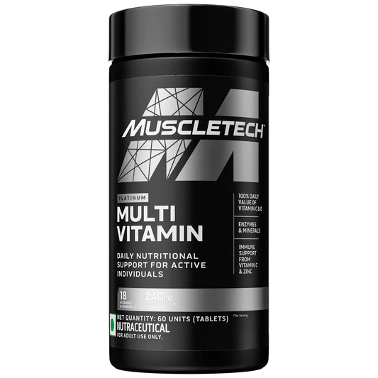 Muscletech Platinum Multivitamin 60 Tablets - Protein world