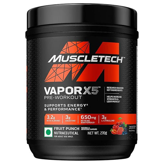 Muscletech Vaporx5 Pre-workout 270g (30 serving) - Protein world