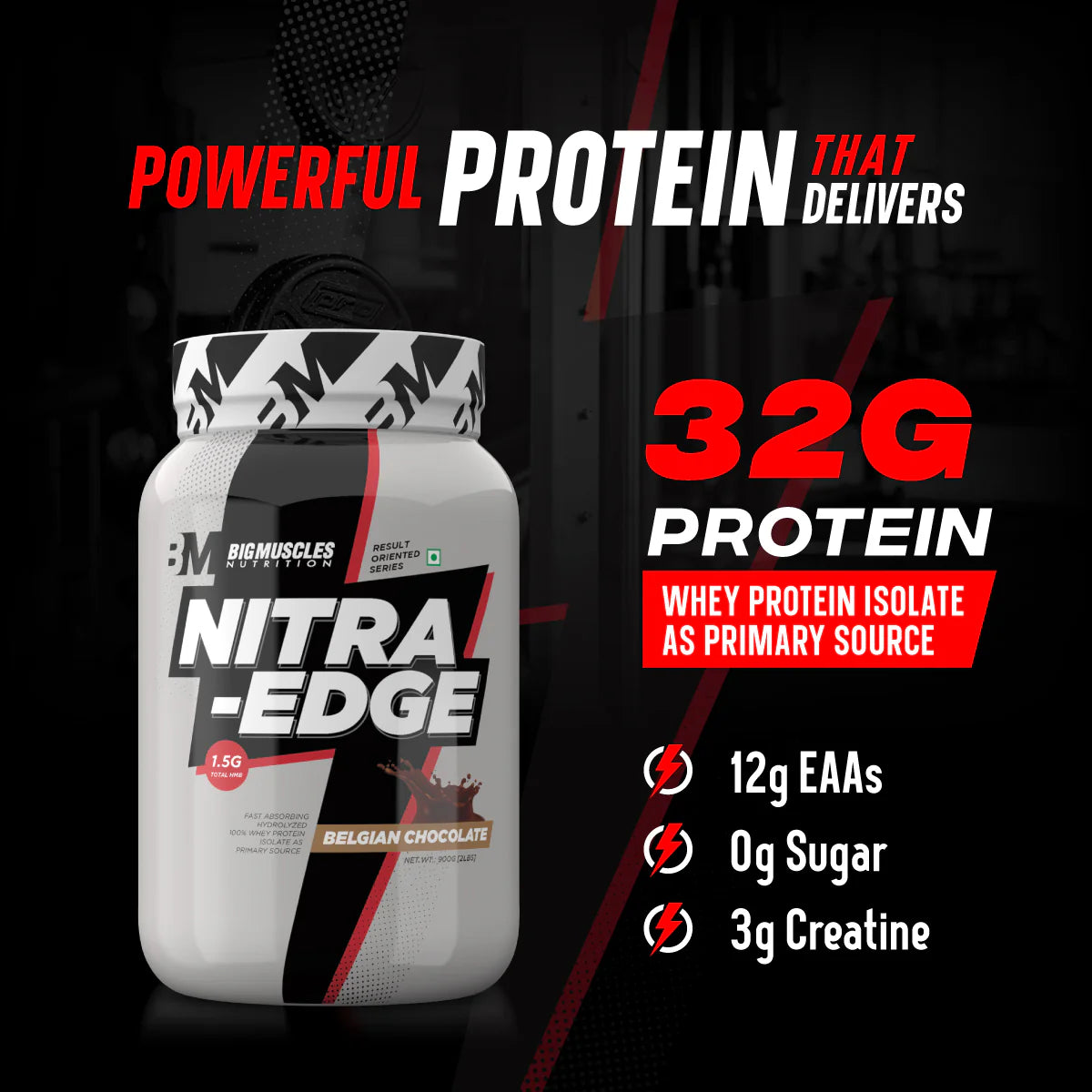 Big Muscles Nutrition Nitra Edge - Protein world