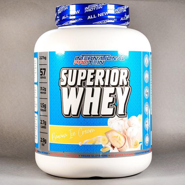 International Protein Superior Whey 2.27kg - Protein world