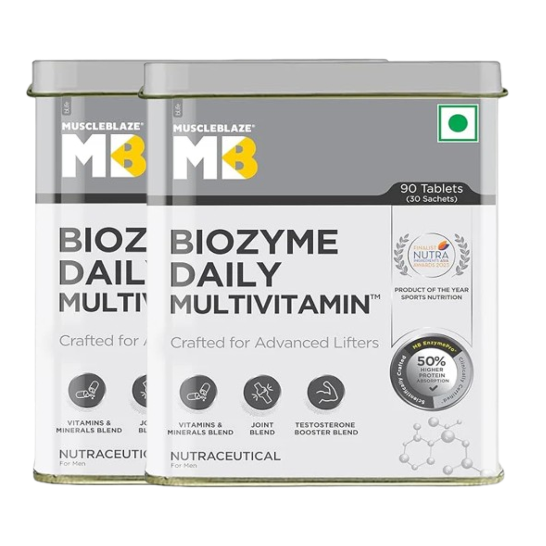 MuscleBlaze Biozyme Daily Multivitamin - Protein world