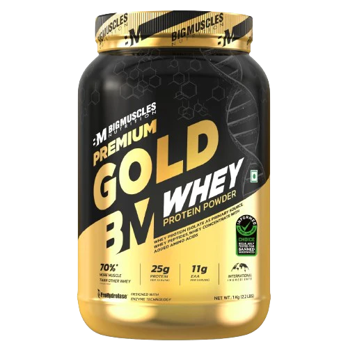 Big Muscles Nutrition Premium Gold Whey Protein - Protein world