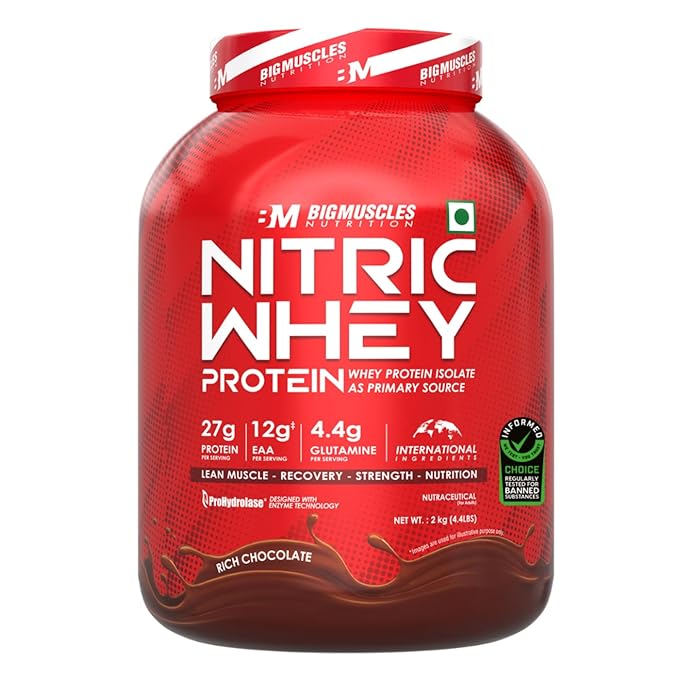 Bigmuscles Nutrition Nitric Whey protein - Protein world