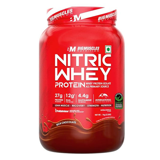 Bigmuscles Nutrition Nitric Whey protein - Protein world