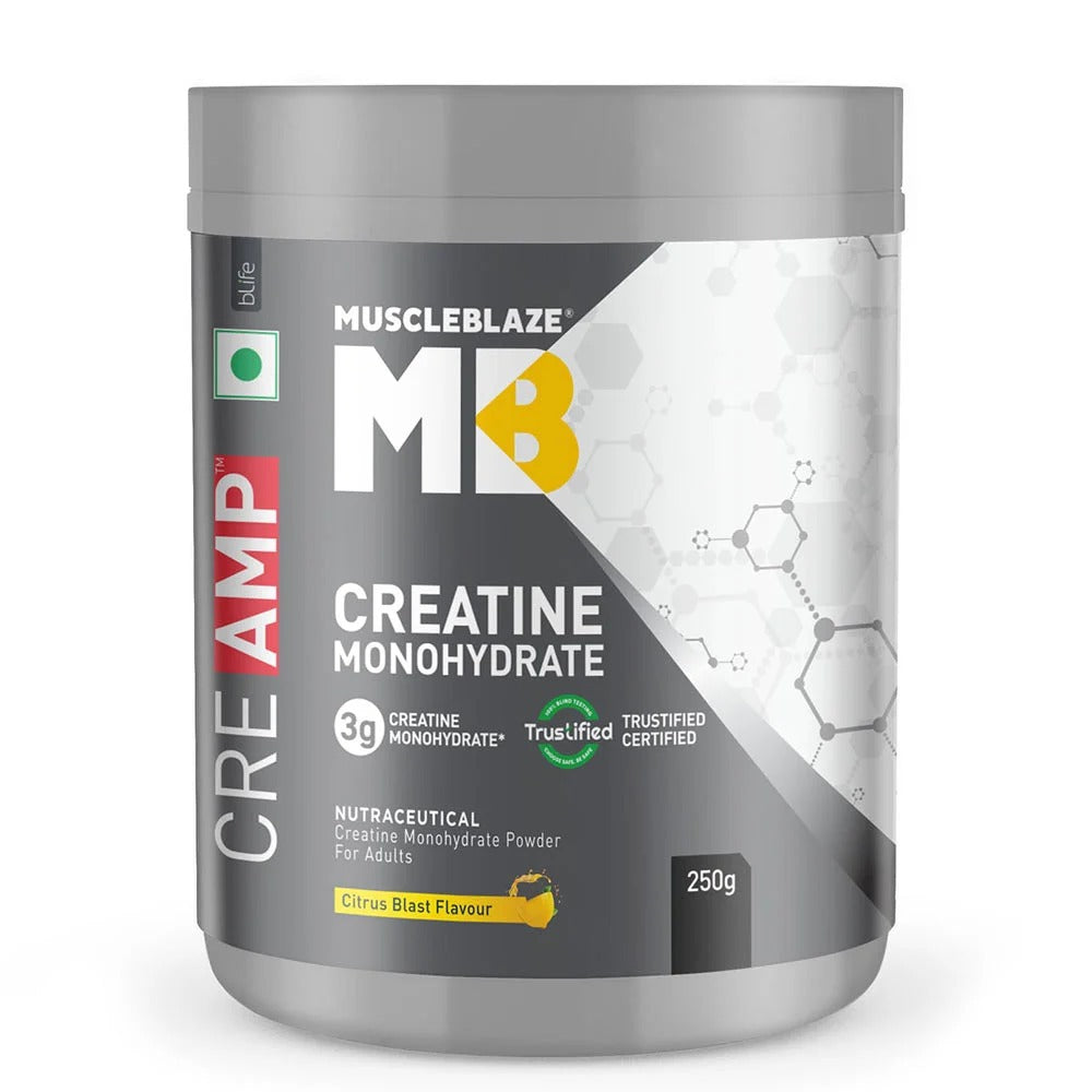 MuscleBlaze Creatine Monohydrate CreAMP - Protein world