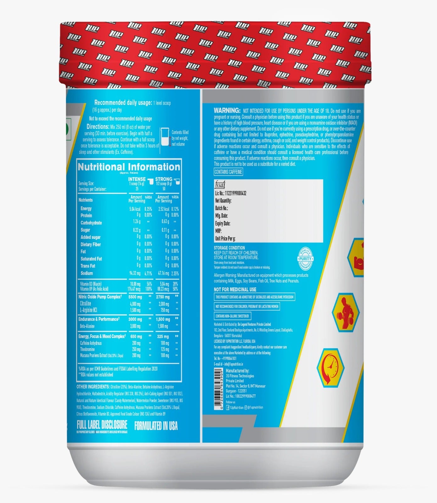1Up Preworkout - Protein world