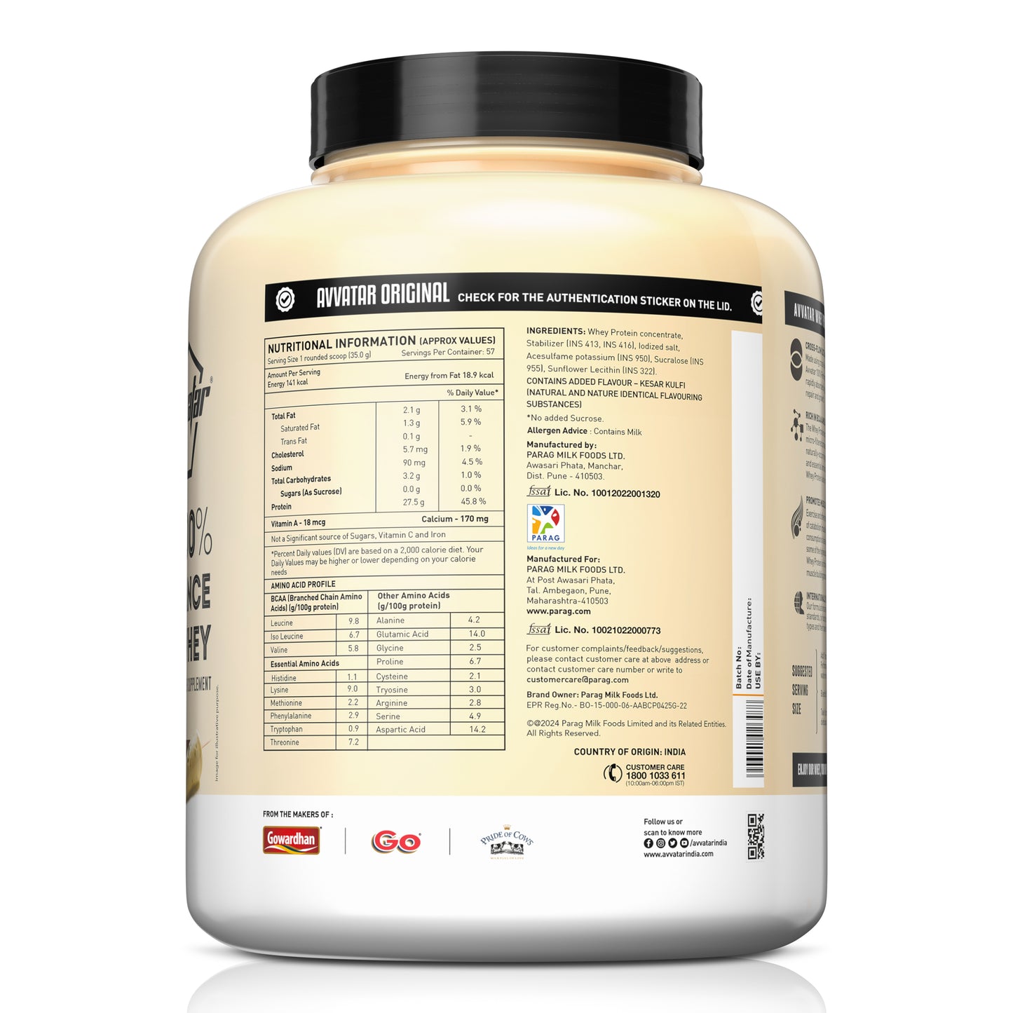 Avvatar Performance Whey