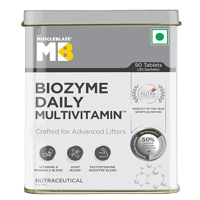 MuscleBlaze Biozyme Daily Multivitamin - Protein world