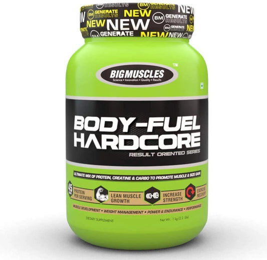 Big Muscles Nutrition Body Fuel Hardcore - Protein world