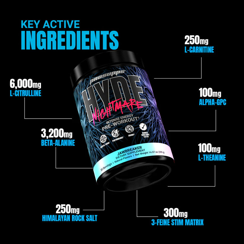 Prosupps Hyde Nightmare 30 servings - Protein world