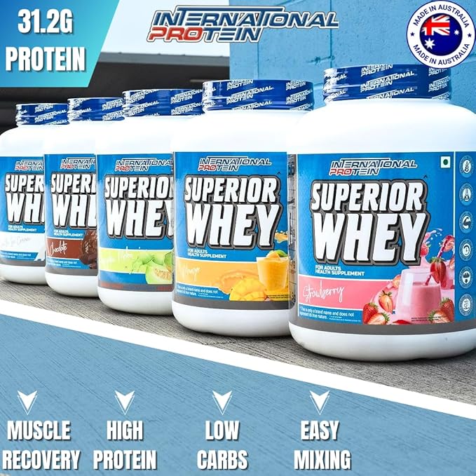International Protein Superior Whey 2.27kg - Protein world