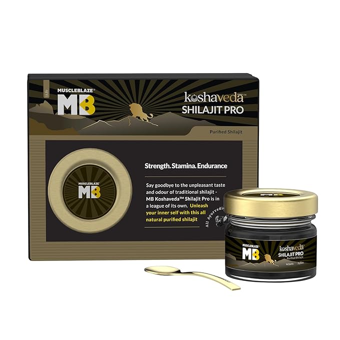 Koshaveda Shilajit Pro by MuscleBlaze - Protein world