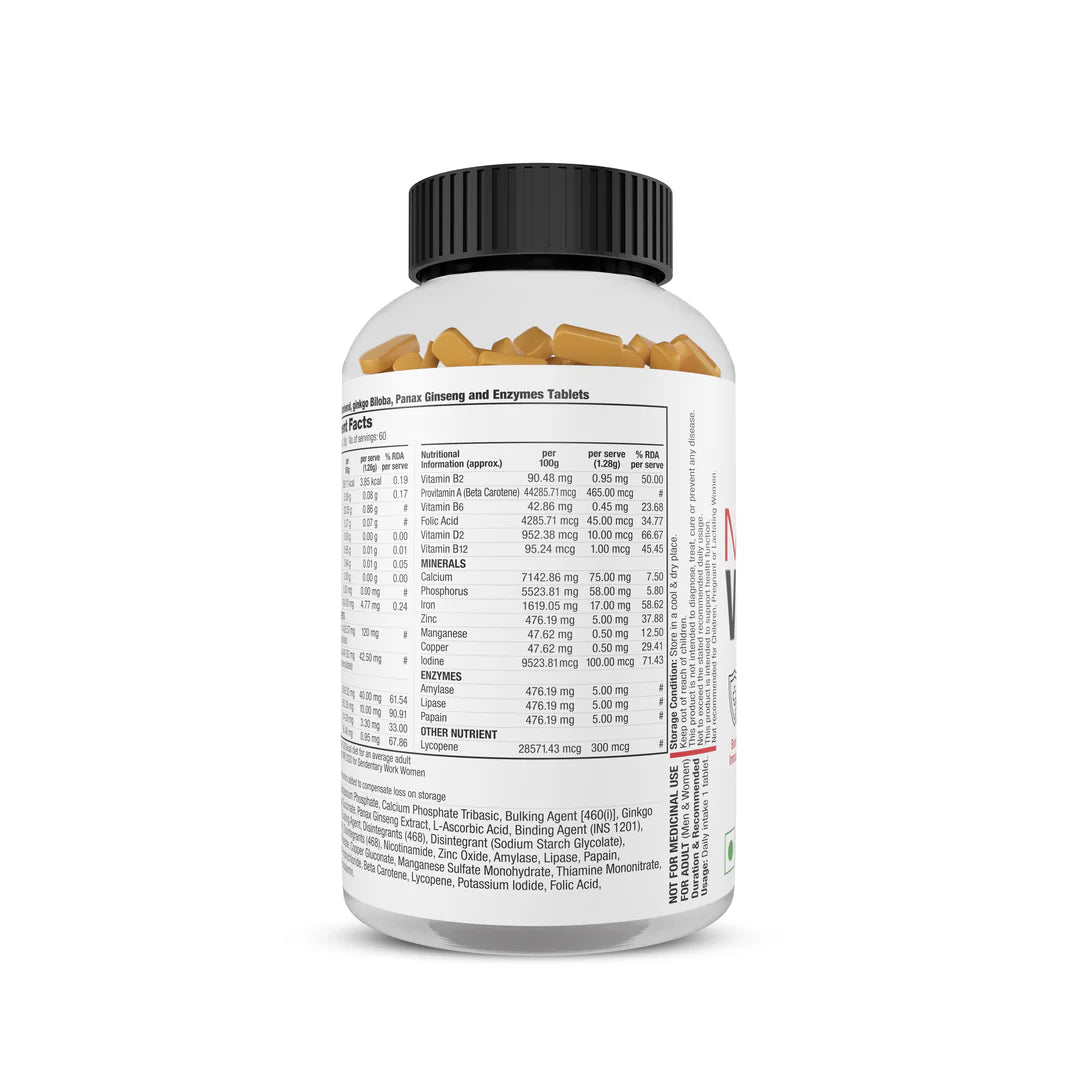Labrada Multivitamin 60 Tablets - Protein world