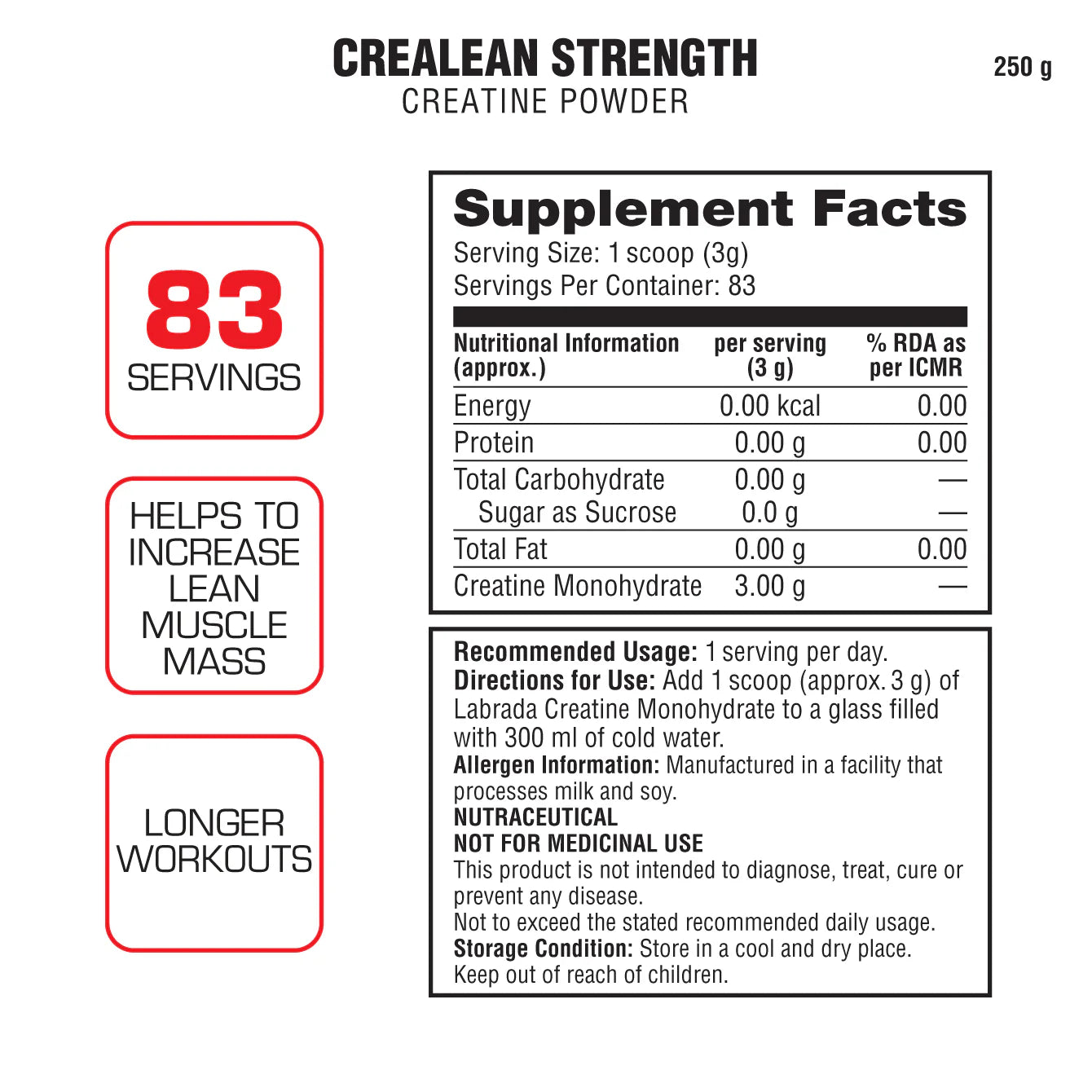 Labrada Crea Lean - Protein world