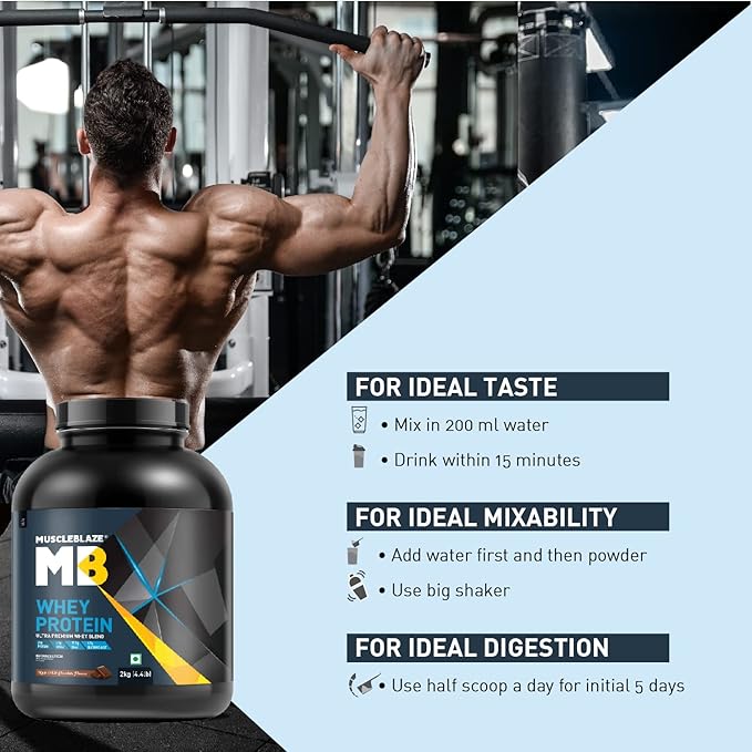 Muscleblaze 100% Whey Protein - Protein world