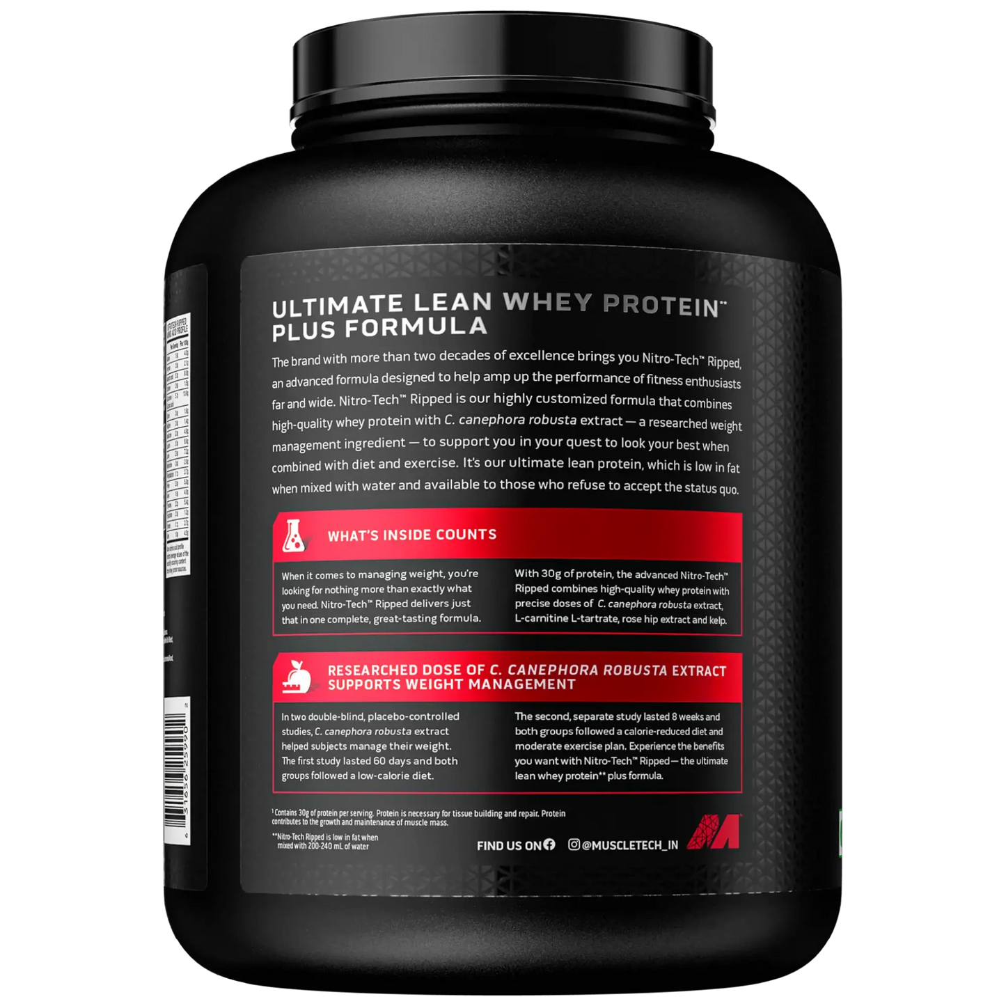 Muscletech Nitrotech Ripped - Protein world