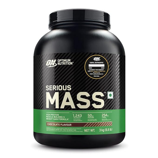 On Serious Mass 3kg Chocolate Flavour - Protein world