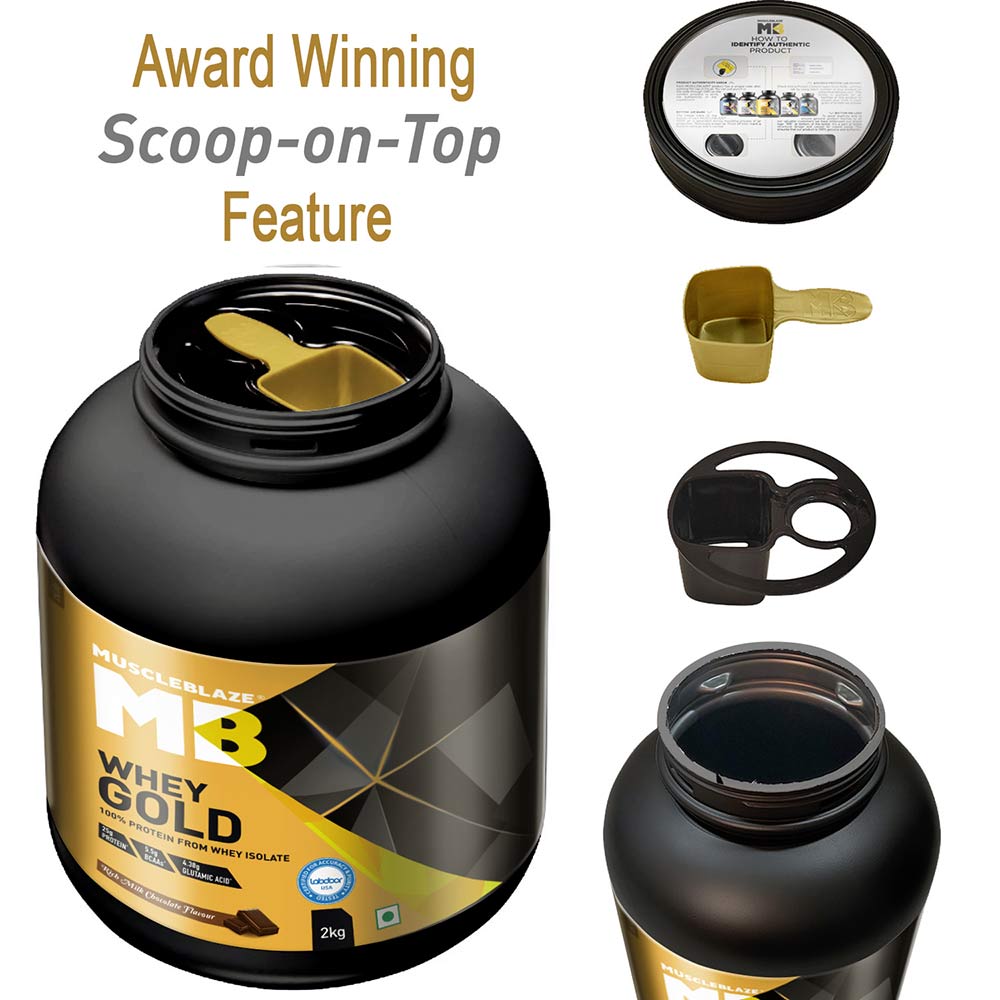 Muscleblaze Whey Gold - Protein world