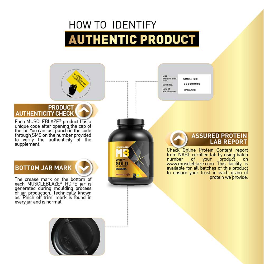 Muscleblaze Whey Gold - Protein world