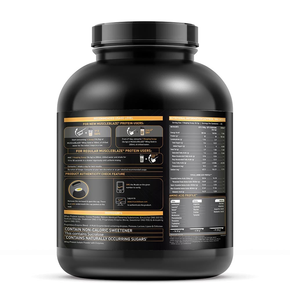 Muscleblaze Whey Gold - Protein world