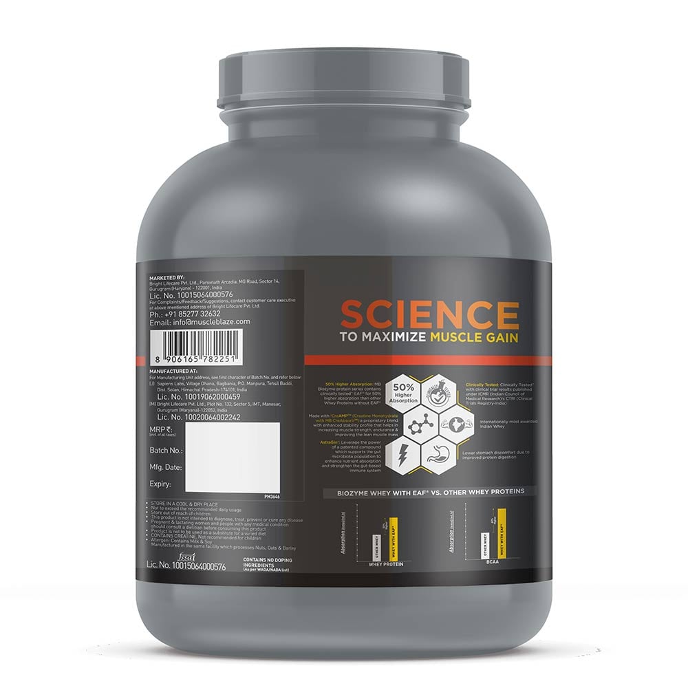 Muscleblaze Biozyme PR Whey - Protein world