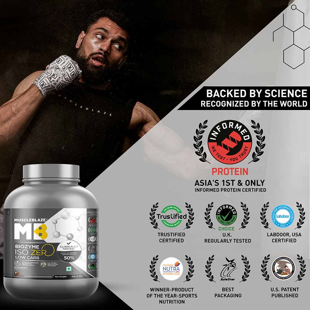 Muscleblaze Biozyme Iso Zero - Protein world