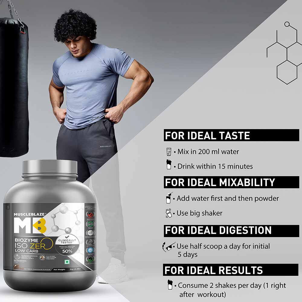 Muscleblaze Biozyme Iso Zero - Protein world