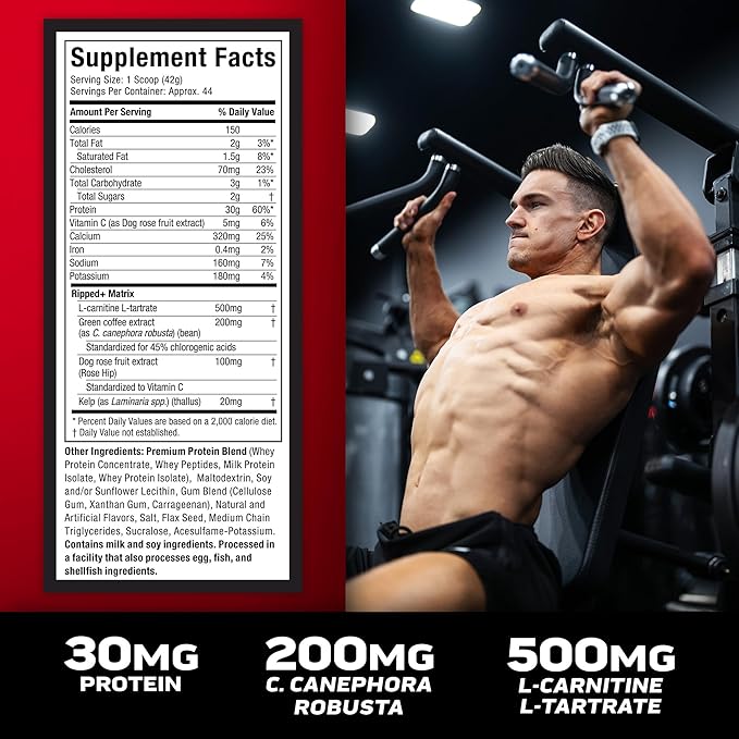 Muscletech Nitrotech Ripped - Protein world